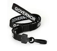 CKB LTD® 20x Black GOVERNOR LANYARDS Breakaway Safety Lanyard Neck Strap Swivel Plastic Clip For ID Card Holder - Pull Quick Release Design