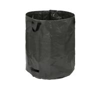 CKB LTD 300L Heavy Duty Garden Waste Bags with Strong Handles, Black, 1pc | Foldable Woven Sacks for Leaves, Grass, Weeds and Hedge Cuttings. Perfect size for a Car Boot
