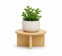 CKB LTD Bamboo Plant Stand for Indoor & Outdoor Flower Pots (Small)