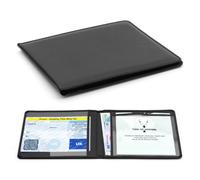 CKB LTD Black Disabled Badge Holder For Car Blue Badge Parking Permit Wallet Protector