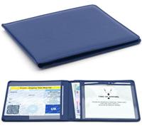 CKB LTD Blue Disabled Badge Holder For Car Blue Badge Parking Permit Wallet Protector