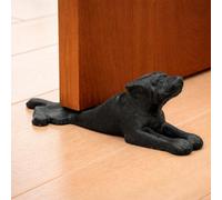 Ckb Ltd Cast Iron Dog Door Stop Heavy Duty Wedge Decorative Indoor Outdoor Weighted Doorstopper Ornament For All Types Of Doors
