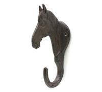 CKB LTD Cast Iron Horse Wall Hook - Rustic Decorative Multi-Purpose Heavy Duty Metal Hanging Hooks for Coats, Keys, Bags, Hats & Tools Storage