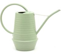 Ckb Ltd Decorative Green Galvanized Ribbed Farmhouse Style Indoor Watering Can With Narrow Spout Small 1.1L (Mint Green)