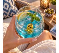 Ckb Ltd Duck In A Glass 550Ml Novelty Drinking Tumbler With 3D Rubber Ducky