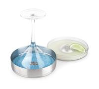 Final Touch Cocktail Rimmer 1 Tier - Icer for Stainless Steel Glass with a Diameter of 15 cm