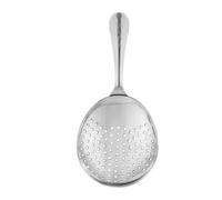 CKB LTD Final Touch Stainless Steel Julep Strainer Cocktail Bartending Tool For Mixing Mint Juleps & Other Cocktails