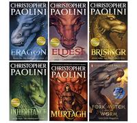 CKB Ltd Inheritance Cycle 6 Books Collection (Murtagh, Eragon, Eldest, Brisingr, Inheritance & The Fork, The Witch, And The Worm)