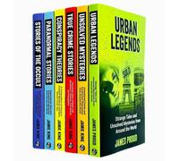 CKB Ltd Jamie King Collection 6 Books Set (Paranormal Stories, True Crime Stories, Unsolved Mysteries, Stories Of The Occult, Urban