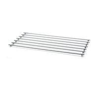 CKB LTD Large Rectangular Metal Trivet For Kitchen Worktops Set Dining Table Chrome Steel 50 X 25Cm