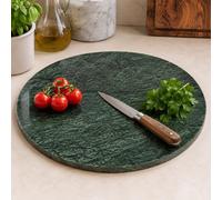 Ckb Ltd Marble Chopping Board For Kitchen Protector Worktop Saver, Green