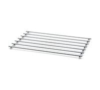 CKB Ltd® Medium Rectangular Metal Trivet Chrome Steel - Premium Worktop Saver Work Surface Protector Metal Mat For Resting Hot Cooking Pots & Pan 40 x 24cm