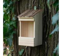 Ckb Ltd Open Face Wildlife Feeder Wooden Garden Feeding Station Birds Squirrels & Small Wildlife Rustic Outdoor Feeding Station