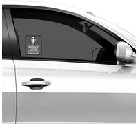 Ckb Ltd Physically Challenged Adhesive Vinyl Sticker Cars Warning Message For Car Door Windows