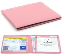 CKB LTD Pink Disabled Badge Holder For Car Blue Badge Parking Permit Wallet Protector