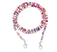 CKB LTD Polymer Clay Bead Spectacle Glasses Strap Sunglasses Cord Holder Colourful Neck Lanyard String Multi-Coloured
