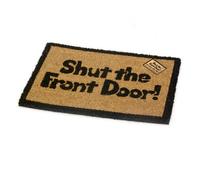 CKB LTD Shut The Front Door Novelty Doormat Unique Funny Coir Mats Doormats Coir Pvc