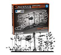 CKB LTD Space Rail Perpetual Rollercoaster Level 5 - Marble Roller Coaster Run DIY Track Build Kit Space Rail Track Run Construction Gadget