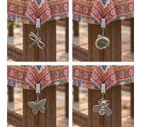 Ckb Ltd Tablecloth Weights Clip-On Clamps Cast Iron 4Pc Set (Insects)