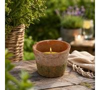 Ckb Ltd Terracotta Citronella Incense Candle Weathered Pot Table Accessory (4)