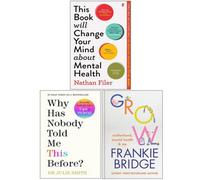 CKB Ltd This Book Will Change Your Mind About Mental Health, Why Has Nobody Told Me This Before & Grow 3 Books Collection Set