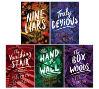 CKB Ltd Truly Devious Series 5 Books Collection Set By Maureen Johnson (Nine Liars, Truly Devious, The Vanishing Stair, The Hand On The
