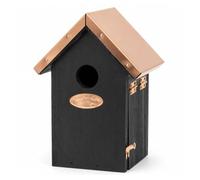 CKB LTD Wooden Bird House for Garden with Copper Roof Wrens Nest Box