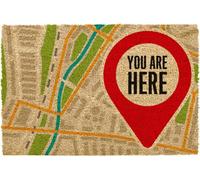 CKB LTD You Are Here Novelty Doormat Unique Coir Front Doormats