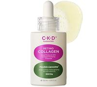 CKD Retino Collagen Small Molecule 300 Collagen Pumping Ampoule, Face Ampoule with Dual Function for Wrinkle Care & Tone Correction, Anti-Ageing Serum, 1.01 fl. oz.