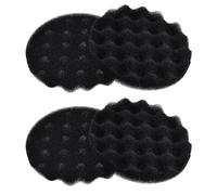 CKDFK Aquarium Filter Pads Compatible with FX4 / FX5 / FX6 Canister Filter Media Replacement Parts (Sponge, 4 Pcs)