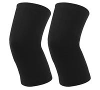 CKDSA 2 Pack Knee Support Brace for Men Women Compression Knee Sleeve for Arthritis Joint Ligament Injury Meniscus Tear ACL MCL Tendonitis Breathable Lightweight Non Slip for Family Sports Run, L