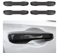CKE Compatible with Honda Civic 2022 2023 2024 2025 for Accord CR-V HR-V 2023 2024 2025 Accessories Car Exterior Door Handle Cover Trims -Carbon Fiber Style