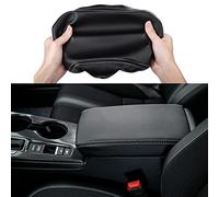 CKE Compatible with Honda Civic 2026 2025 2024 2023 2022 with CVT Car Center Console Armrest Cover Armrest Storage Box Lids Seat Cover Protector -Black (Gray line)