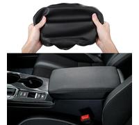 CKE - Compatible with Honda Civic 2026 2025 2024 2023 2022 with CVT Car Center Console Armrest Storage Box Cover Seat Protector - Black (Black Line)