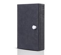 CKEYURE Premium XL Black PU Leather Faraday Box for Car Keys Wall Mounted with Magnetic Closure | Anti Theft Signal Blocker | Faraday Cage | RFID & Signal Blocking Box for Car Keys