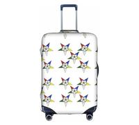 CKGODGF Stars Eastern Stars Print Elastic Luggage Cover,Personalized Luggage Cover with Zipper.
