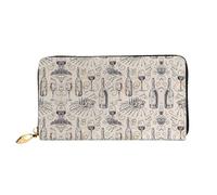 CKGODGF Wine and Winemaking Winery Grape Field Print Women's Wallets Leather Wallets Credit Card Holders Zipper Closure Wallets Travel-Friendly Clutches