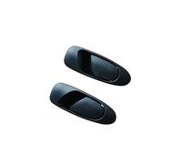 CKGRHJSA Inner Door Handle Exterior Handle Texture Black 1992 1993 1994 1995 for Civic 72180-SR3-J02ZD Front Door Rear Door Outer Handle Car Door Handle(1 Pair Rear)
