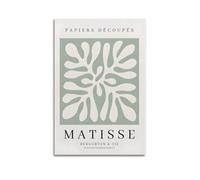 CKJenjBKm Henri Matisse Prints Flower Abstract Posters Aesthetic Canvas Wall Art Print Home Decor for Bedroom Living Room20x30inch(50x75cm) Unframe-style