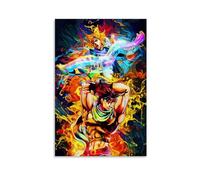 ckklik Anime Art Poster Colorful Manga Print JoJos Bizarre Adventure Wall Decor Vibrant Illustration Unique Home Artwork Gift for Fans Collectible Art Piece Gift 20x30inch(50x75cm) Unframed