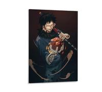 ckklik Anime Poster Art Action Scene Print Manga Wall Decor Character Illustration Unique Home Decor Gift for Anime Lovers Stylish Wall Art Decorative Artwork for Living Room Gift 20x30inch Framed