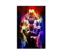 ckklik Anime Poster JoJos Bizarre Adventure Print Colorful Wall Decor Unique Character Illustration Home And Kitchen Wall Art Aesthetic Room Decoration Gift 12x18inch(30x45cm) Unframed