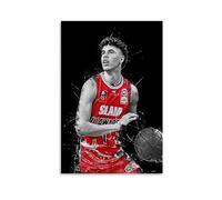 ckklik Basketball Poster Art Sport Wall Print Urban Decor Athletic Artwork Basketball Player Illustration Modern Home Decor Gift for Sports Fans Unique Wall Art Gift 08x12inch Unframed