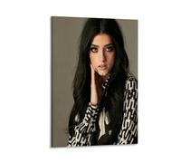 ckklik Black And White Portrait Poster Modern Wall Art Print Fashion Photography Decor Elegant Home Aesthetic Chic Room Decoration Stylish Artwork for Living Spaces Gift 24x36inch Framed