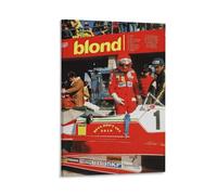 ckklik Blond Boys Dont Cry 2016 Poster Vintage Racing Art Print Retro Car Decor Music Album Cover Wall Art Unique Gift for Fans Home Kitchen Decoration Gift 20x30inch Framed