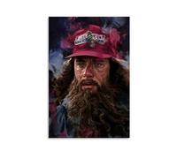 ckklik Bubba Gump Shrimp Co Poster Retro Movie Art Print Vintage Wall Decor for Home Unique Gift for Film Lovers Nostalgic Artwork Living Room Bedroom Office Gift 16x24inch Unframed