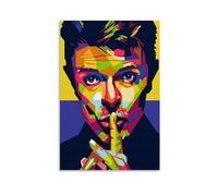 ckklik Colorful Pop Art Poster Abstract Portrait Print Modern Wall Decor Artistic Home Decoration Unique Gift Idea Contemporary Artwork for Living Room Bedroom Office Gift 16x24inch Unframed