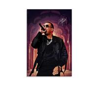ckklik Daddy Yankee Poster Urban Wall Art Print Music Decor for Home Hip Hop Artwork Rapper Illustration Vibrant Colors Modern Aesthetic Trendy Room Decoration Gift Idea Gift 24x36inch Unframed