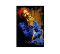 ckklik Marvin Gaye Poster Art Vintage Music Wall Print Soul Legend Decor Retro Home Decoration Inspirational Musician Artwork Gift for Music Lovers Unique Wall Art Gift 16x24inch Unframed