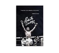 ckklik Roberto Duran Boxing Poster - Inspirational Quote Art Print Champion of The World Wall Decor Vintage Sports Artwork for Home Man Cave Or Gym Decoration Gift 08x12inch Unframed
